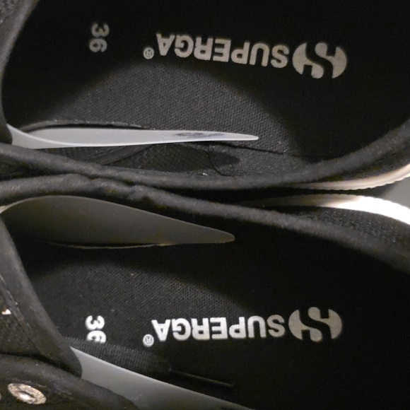 SUPERGA 2750 COTU CLASSIC SIZE 6W/4.5M BLACK-WHITE. - Picture 9 of 10